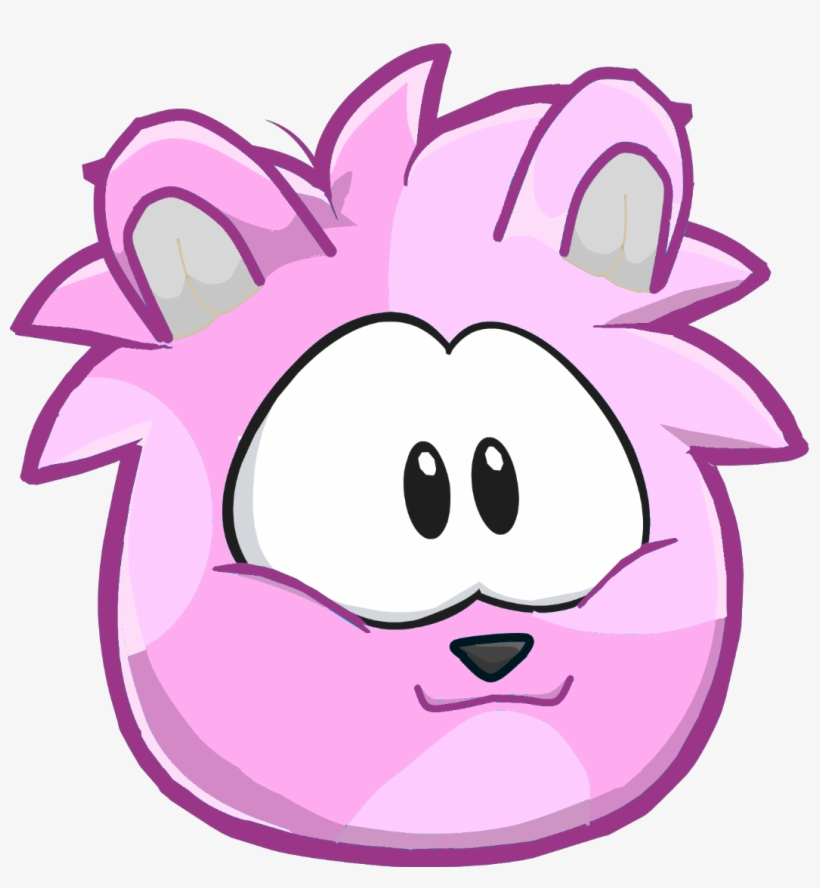 Pink Hamster Puffle, transparent png #6531492