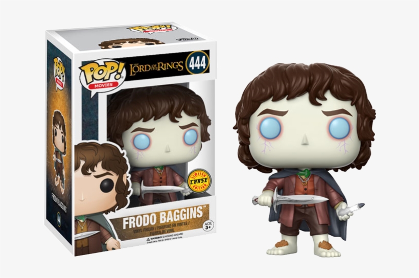 Pop Figure Lord Of The Rings Frodo Chase, transparent png #6532005