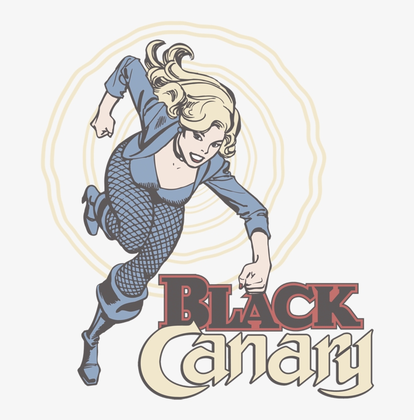 Dc Comics Black Canary Men's Regular Fit T-shirt, transparent png #6532206