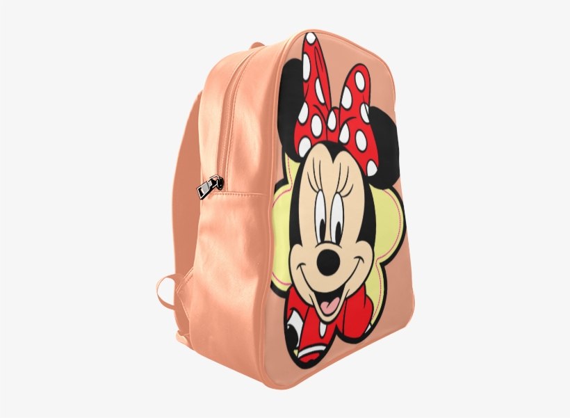 Psylocke Minnie School Back Pack Leather Hiking Backpacks, transparent png #6532271