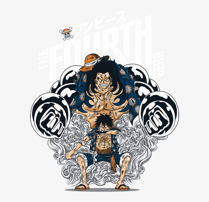 Luffy Gear Fourth By Mampurrio - Free Transparent PNG Download