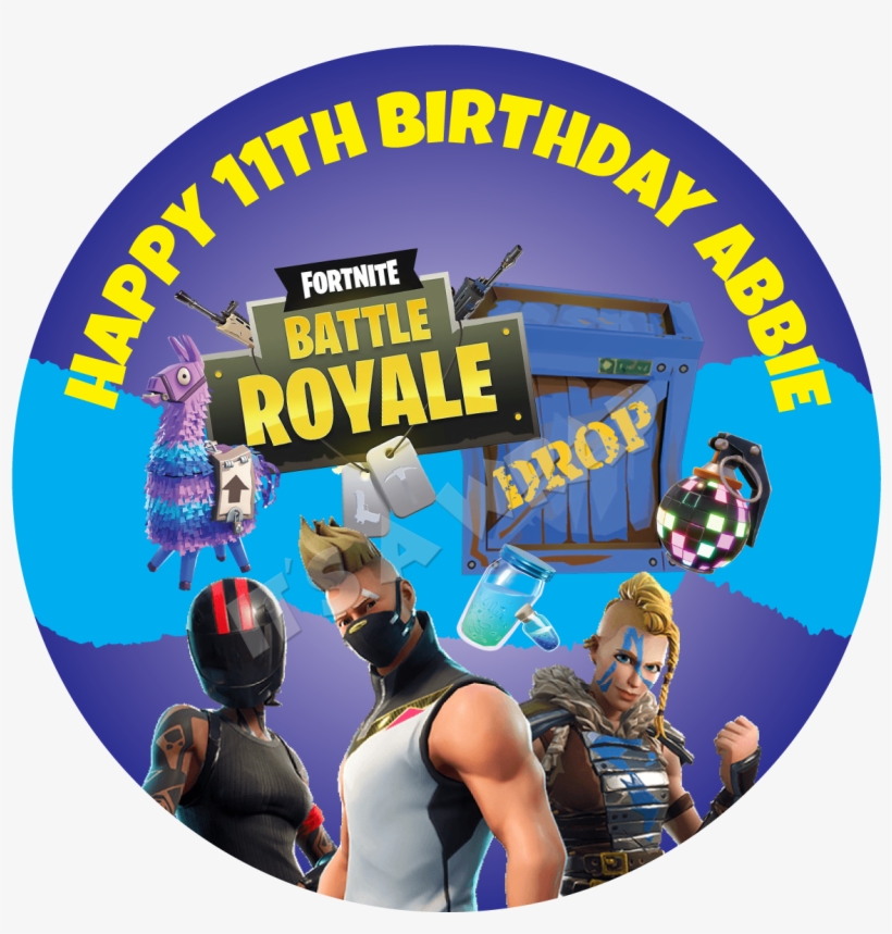Fortnite Party Box Stickers, transparent png #6533706