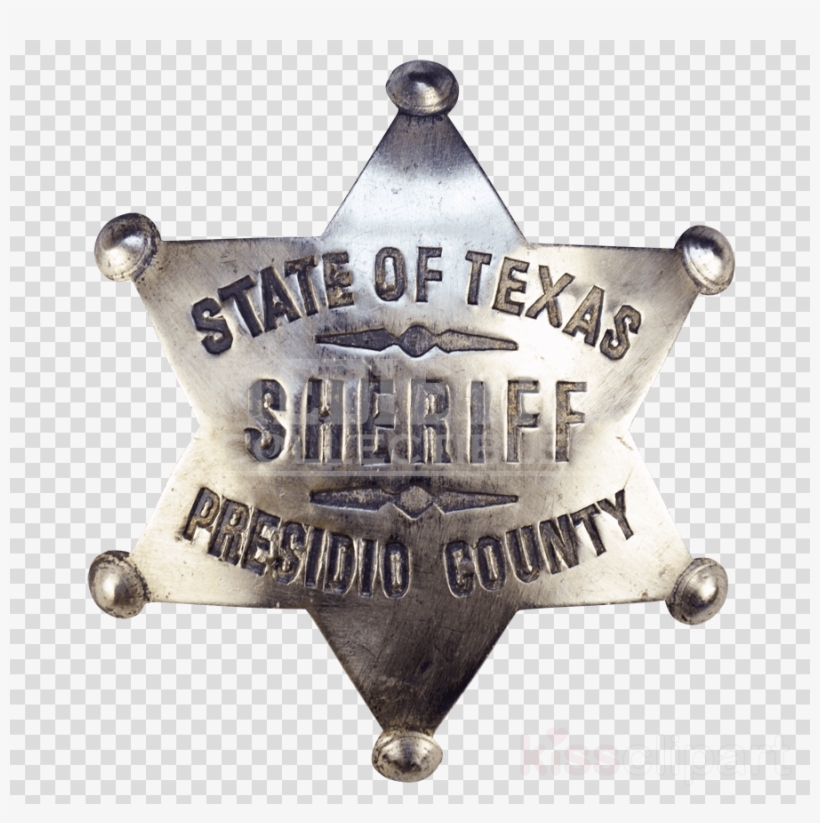 Sheriff Star Texas Png Clipart American Frontier Badge, transparent png #6534220