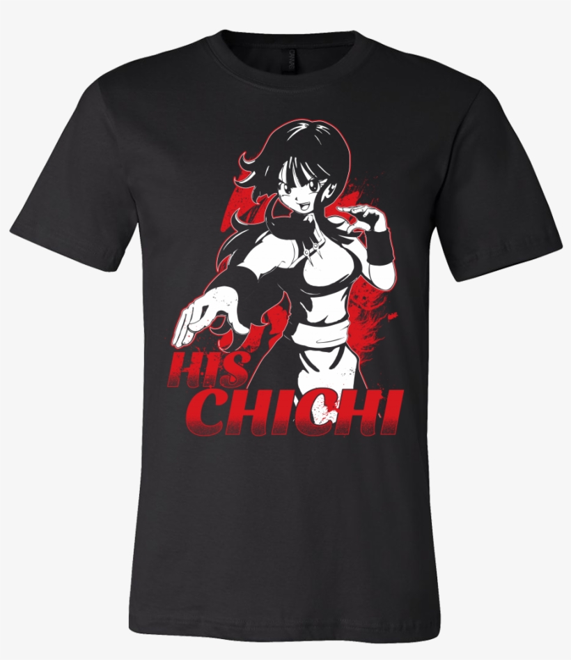 Super Saiyan Goku Chi Chi Men Short Sleeve T Shirt, transparent png #6534446