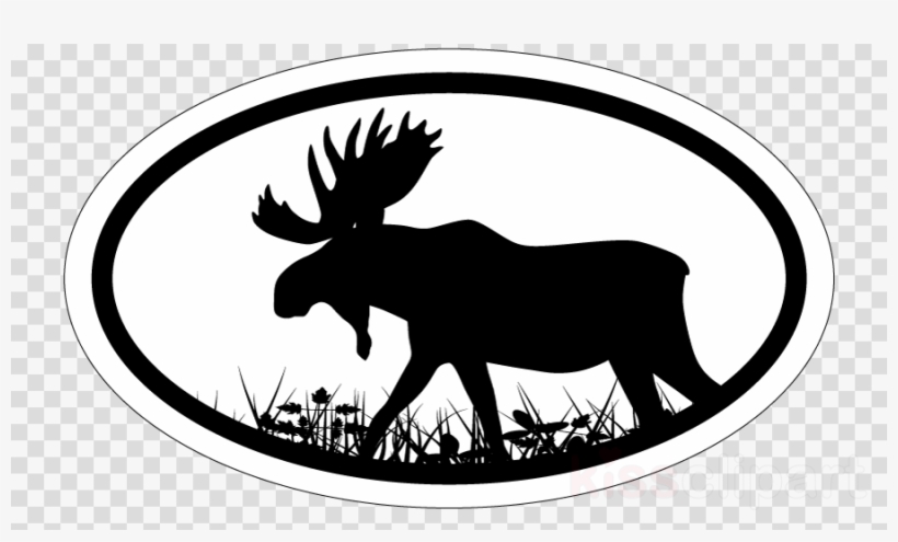 Abf Logga Clipart Moose Cattle Logo, transparent png #6536065