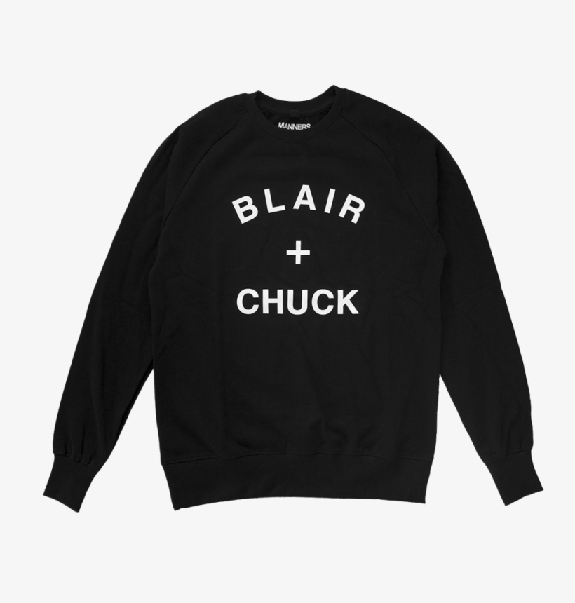 Blair Chuck Sweat Black Via Manners, transparent png #6537990