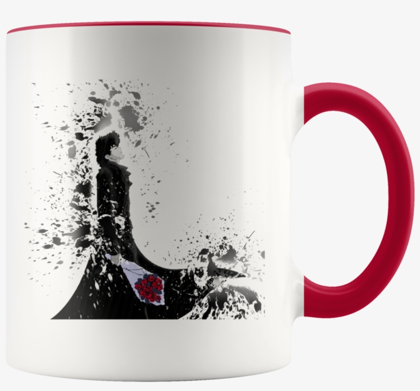 Cowboy Bebop Flowers Mug, transparent png #6540291