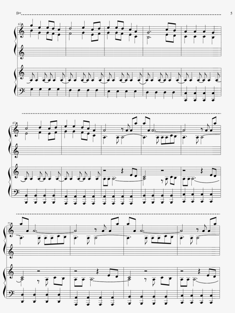 Cowboy Bebop Tank Sheet Music, transparent png #6540353