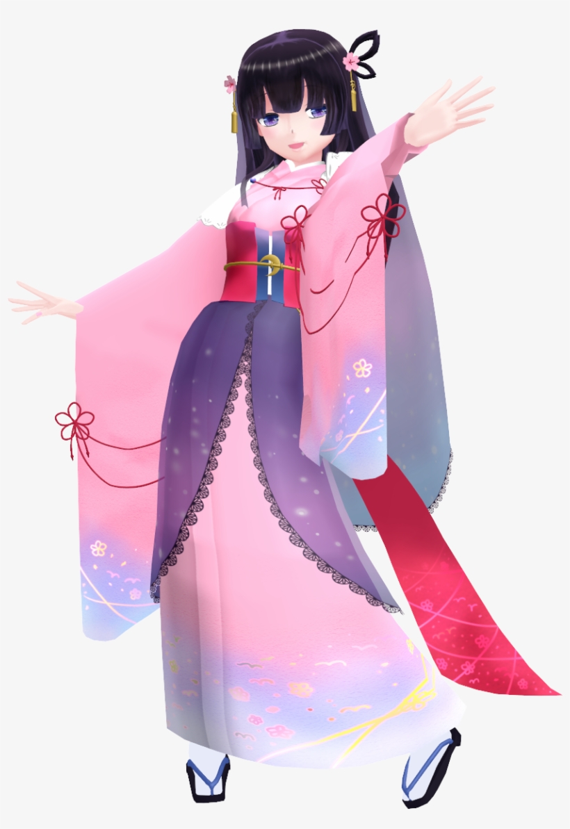 ほりんち 様 作、mmdさくやちゃんモデルが公開されました！ Model, transparent png #6542390