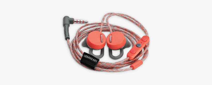 Orange In-ear Headphones For Ios, transparent png #6542753