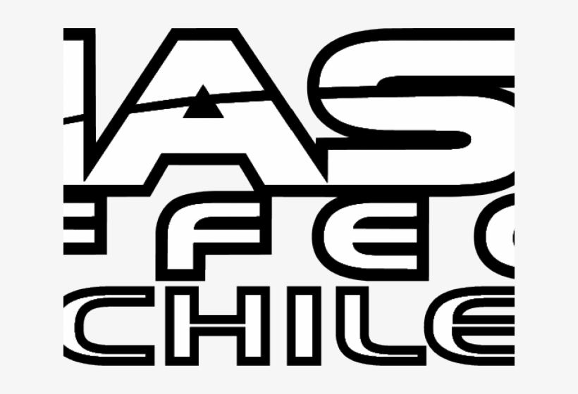 Mass Effect Clipart Black And White, transparent png #6542790