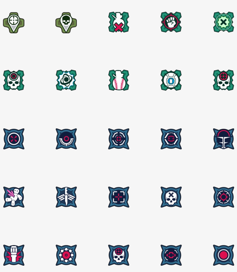 Halo 5 Arena Multiplayer Medals, transparent png #6544835