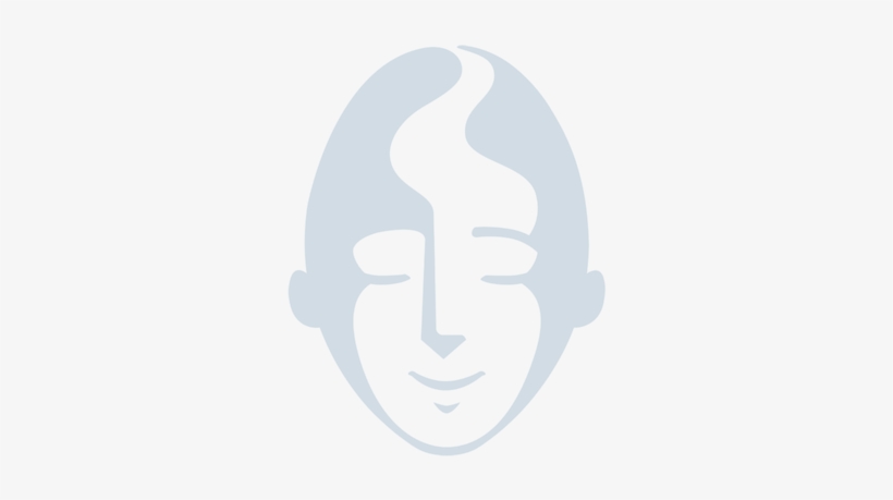 Logo Head Icon Deep Faded Blue, transparent png #6545215