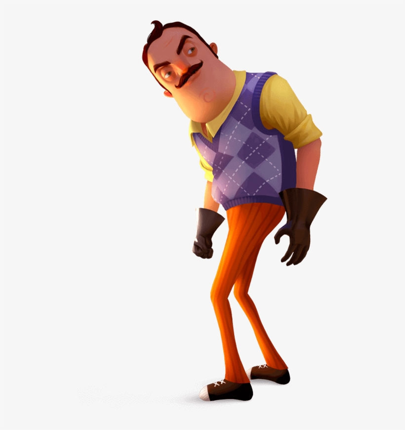 follow hello neighbor  free transparent png download  pngkey