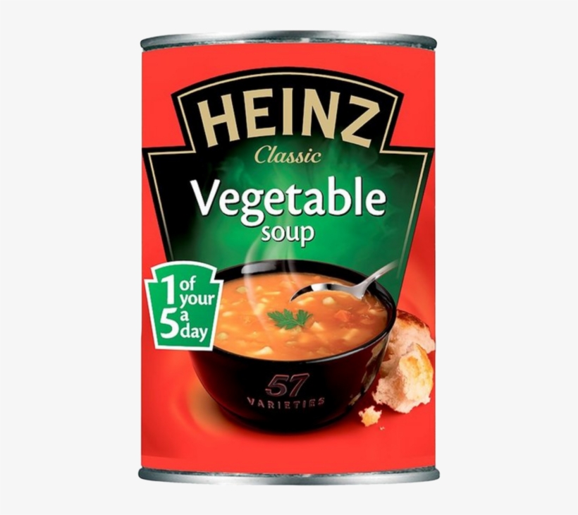 Heinz Classic Vegetable Soup Can 400 G, transparent png #6545524