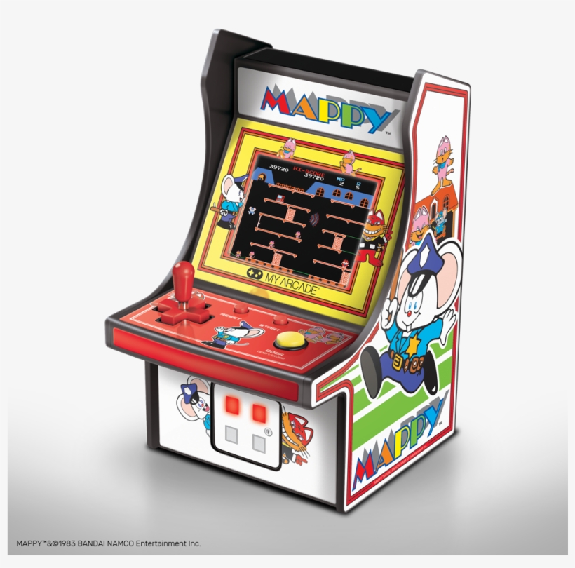 My Arcade Mappy Micro Player Retro Arcade Cabinet, transparent png #6546138