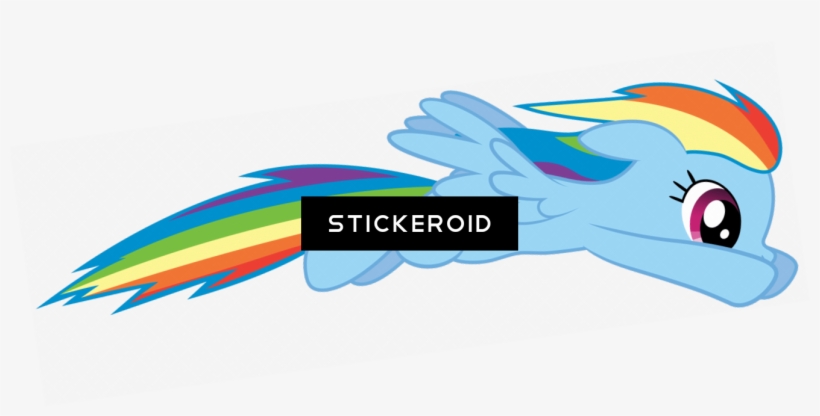 Rainbow Dash Jump, transparent png #6546147