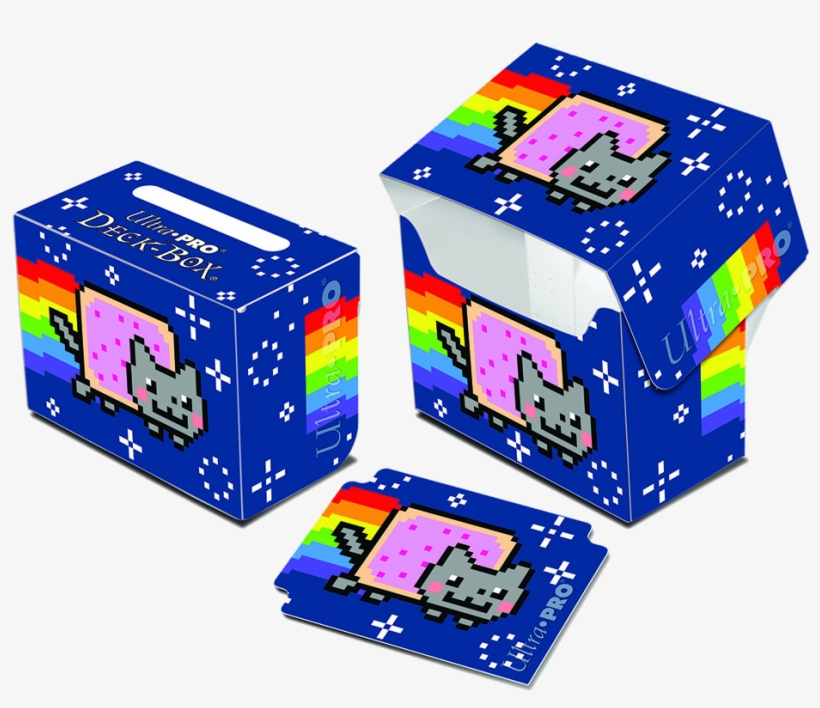 Ultra Pro Deck Boxes-nyan Cat, transparent png #6548991