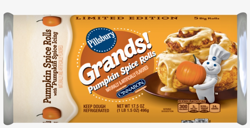 Limited Edition Pumpkin Spice Rolls With Pumpkin Spice, transparent png #6549382