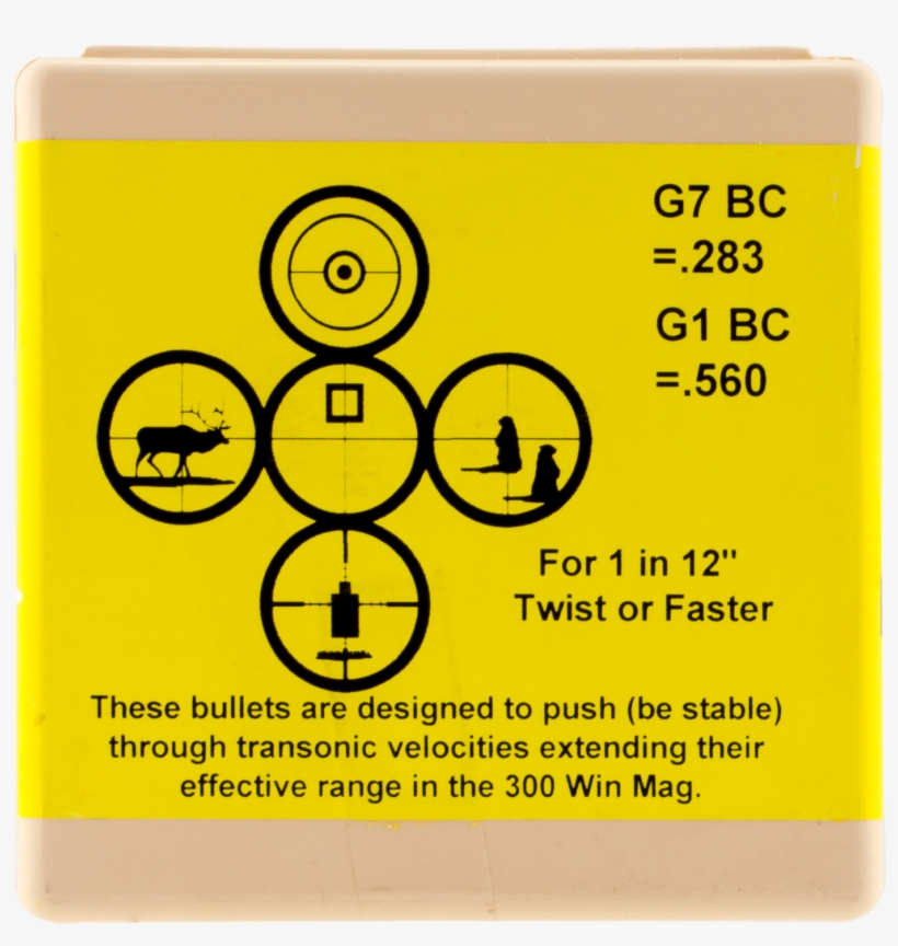Berger Bullets 30107 Tactical 308 Caliber, transparent png #6549783
