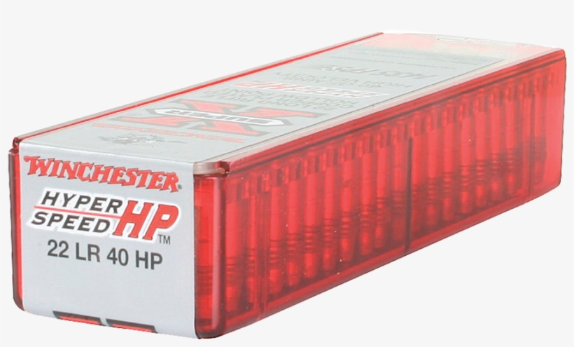 Winchester Ammo Xhv22lr Super-x 22 Long Rifle 40 Gr, transparent png #6549897