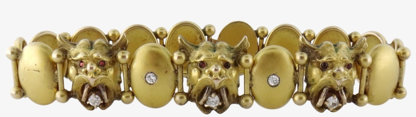 Antique Art Nouveau Riker Brothers 14k Gold Diamond, transparent png #6550764