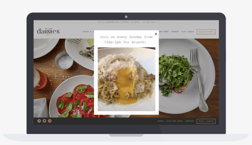 Daises' Homepage With Alert, transparent png #6551139