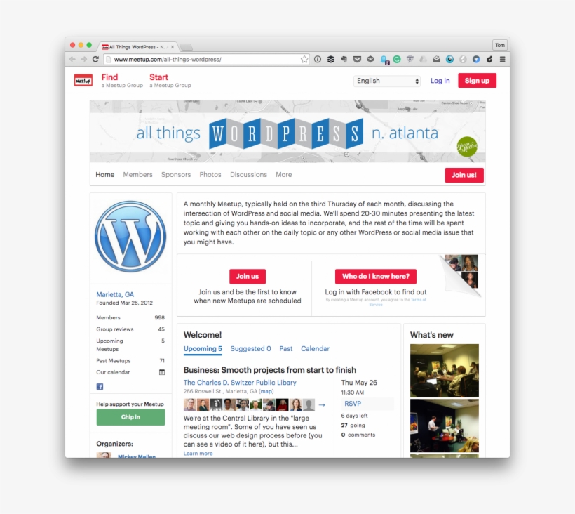 All Things Wordpress North Atlanta, transparent png #6551928