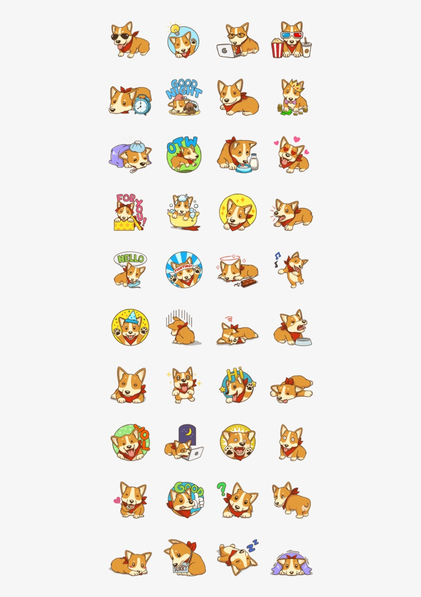 Corgi Dog, transparent png #6552649