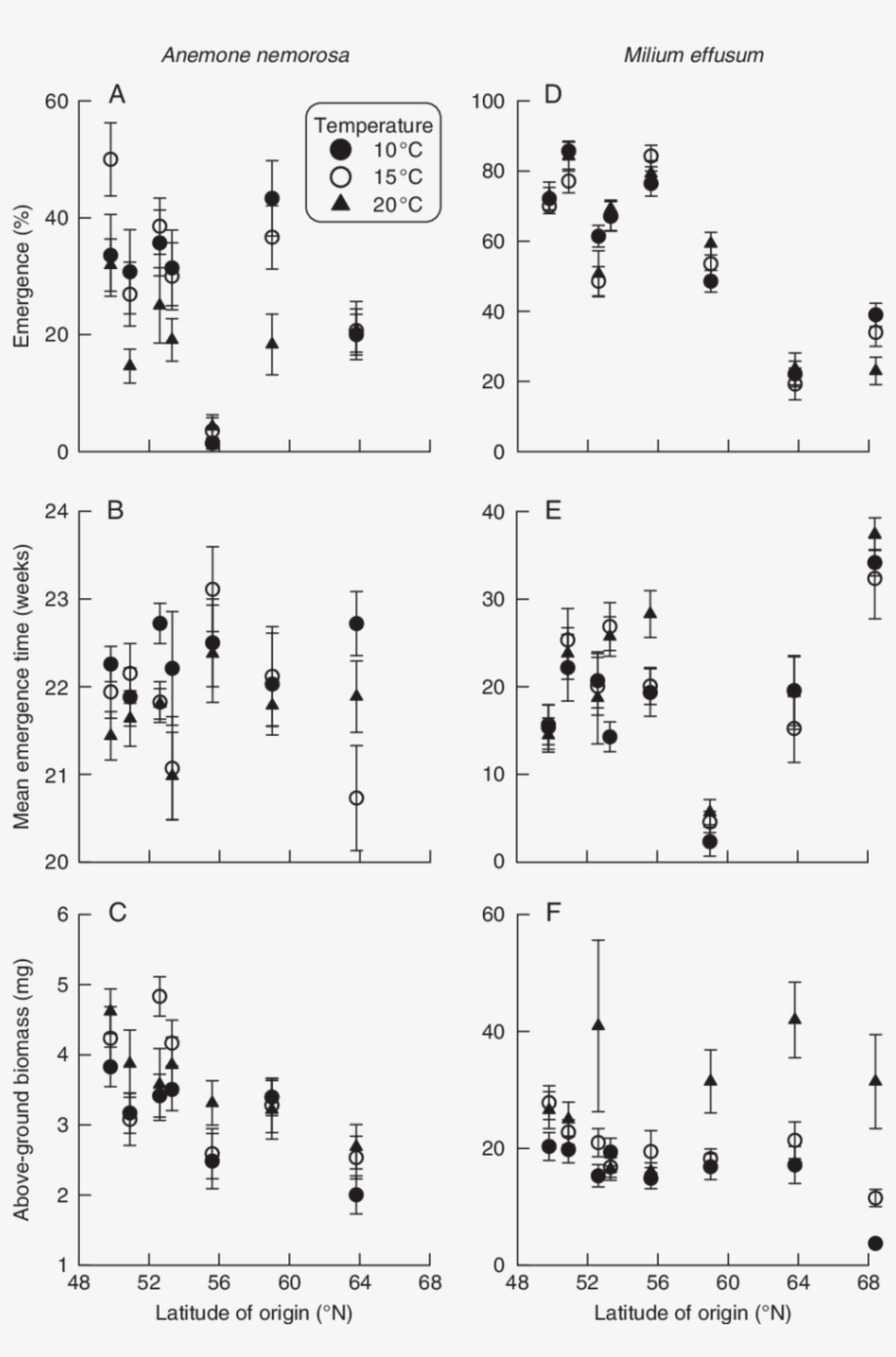 Relationships Between Seedling Traits And Latitude, transparent png #6553007
