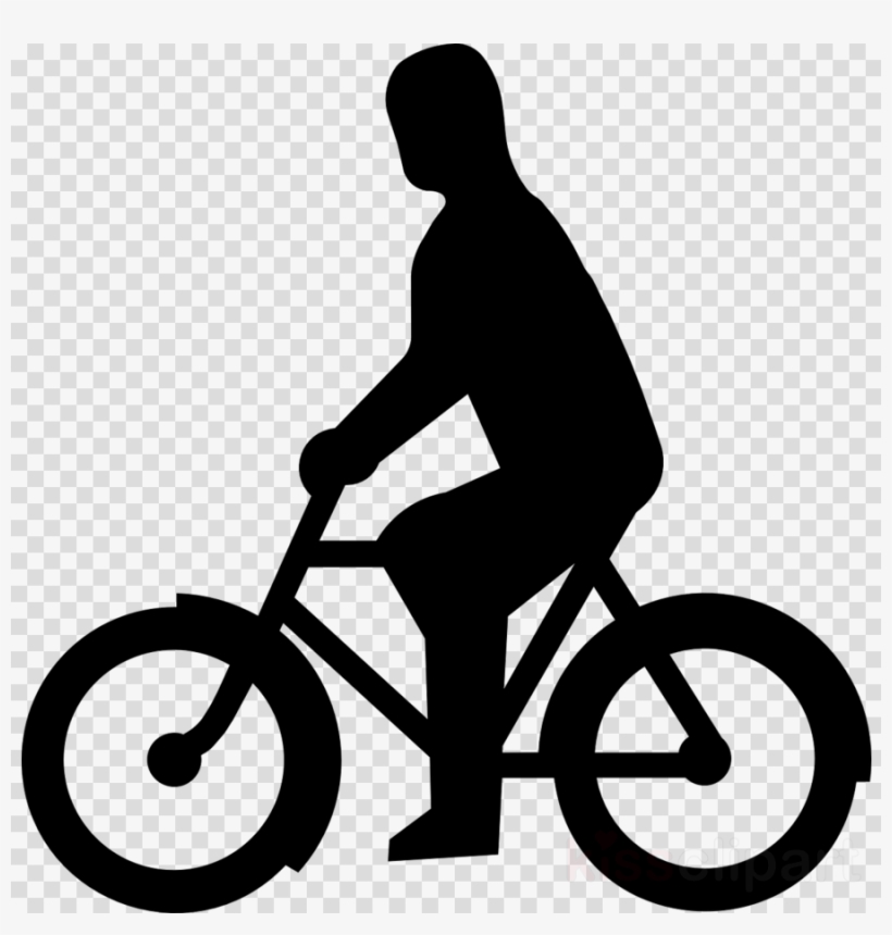 Person Riding Bike Clipart Bicycle Cycling Clip Art, transparent png #6553182