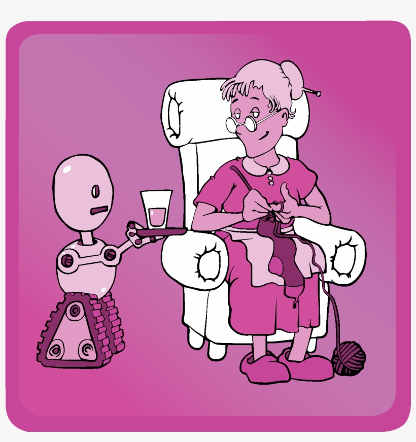 How Can Technology Help The Elderly Live In Their Own, transparent png #6555359