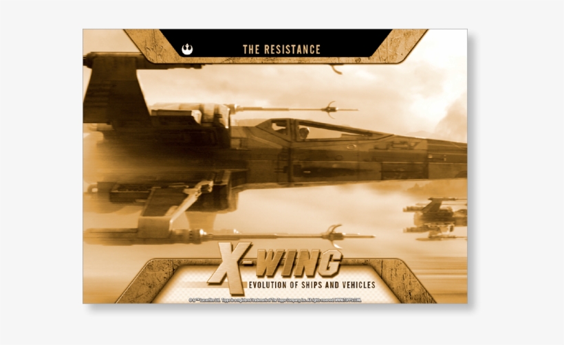 2016 Star Wars Evolution X-wing Fighter Evolution Of, transparent png #6556482