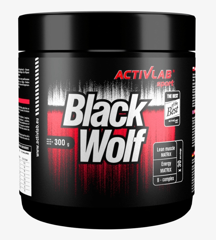 Activlab Black Wolf, transparent png #6558265