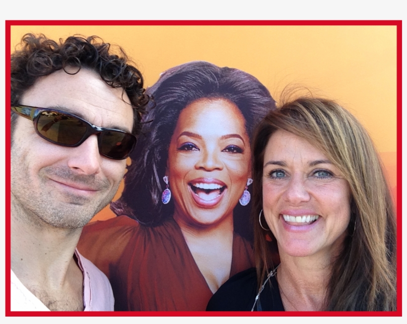 Maria And Jesse At Oprah, transparent png #6560592
