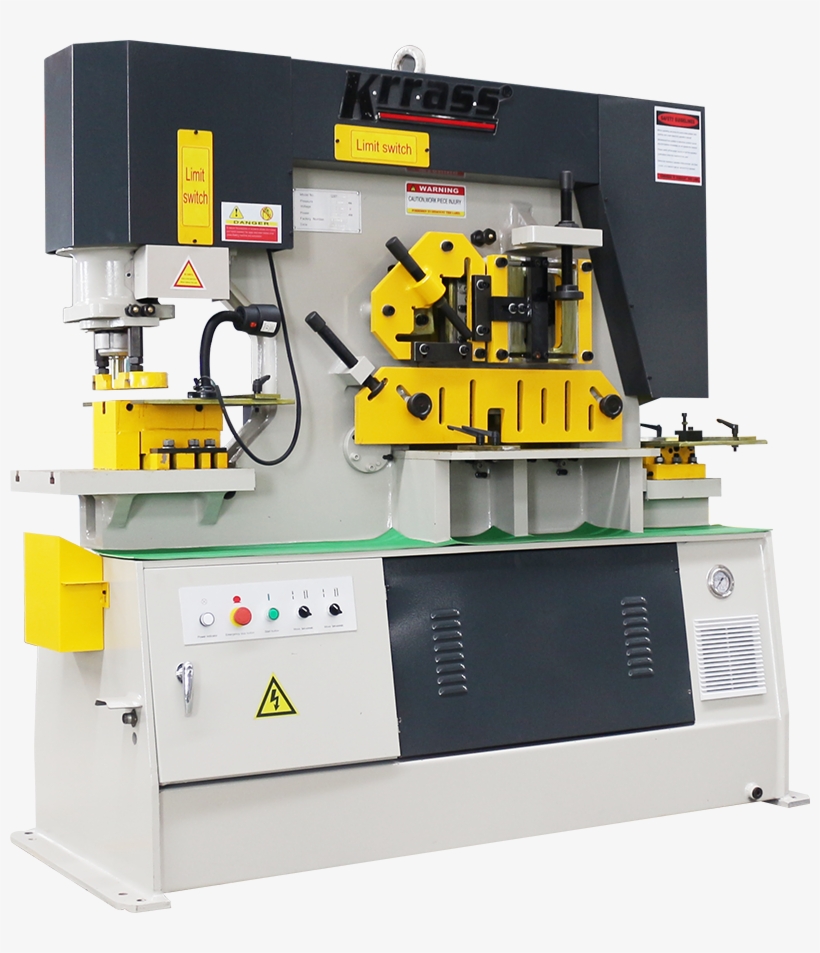 Steel Rod Cutting And Notching Machine, Q35y-40 Stainless, transparent png #6562678