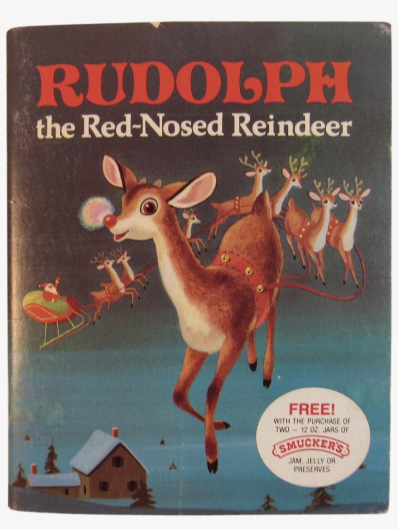 1976 Rudolph The Red Nosed Reindeer Smucker's Premium, transparent png #6563087