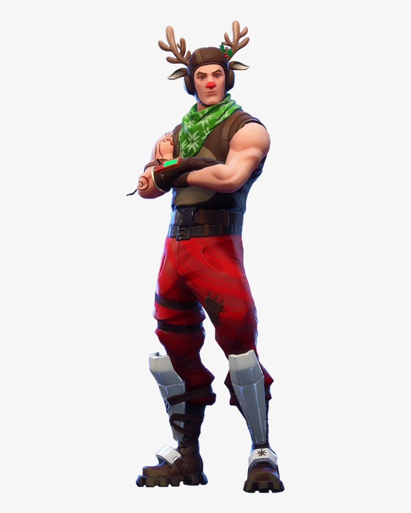Fortnite Red-nosed Ranger Png, transparent png #6563301