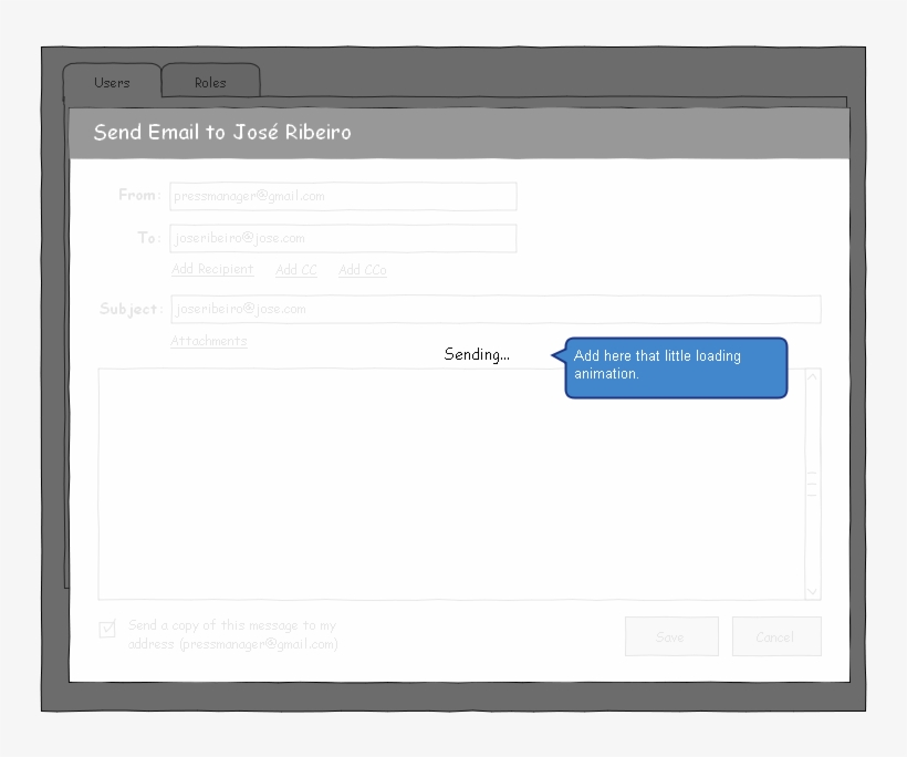 Omp Settings Users Wireframe Sendemail5, transparent png #6563742