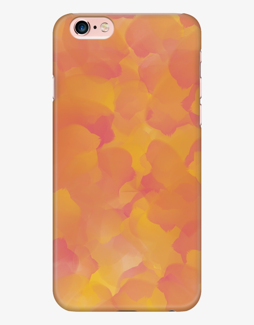 Orange And Pink Watercolor Phone Case, transparent png #6564018