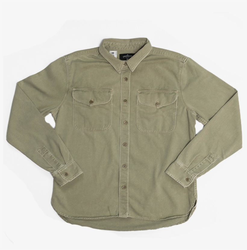 Utility Shirt - Army Green - Free Transparent PNG Download - PNGkey