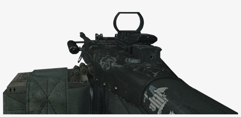 M60e4 Red Dot Sight Mw3, transparent png #6566749