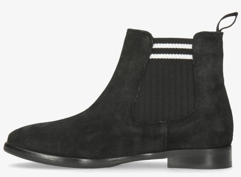 Ankle Boots Daisy 6 Lima Black Elastic Lines White, transparent png #6568636