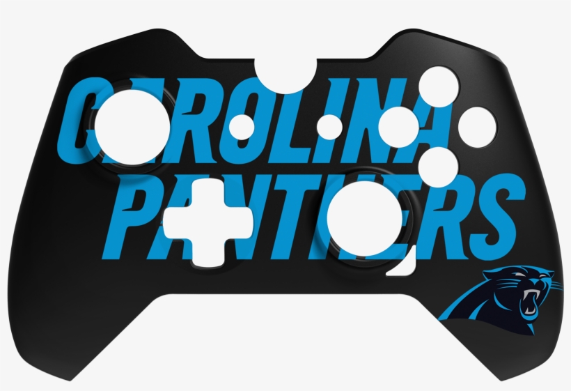 Nfl Face Off Carolina Panthers Basic Face Plate Png, transparent png #6568712