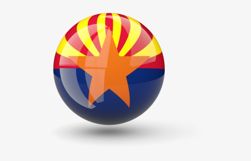 Illustration Of Flag Of<br /> Arizona, transparent png #6568831