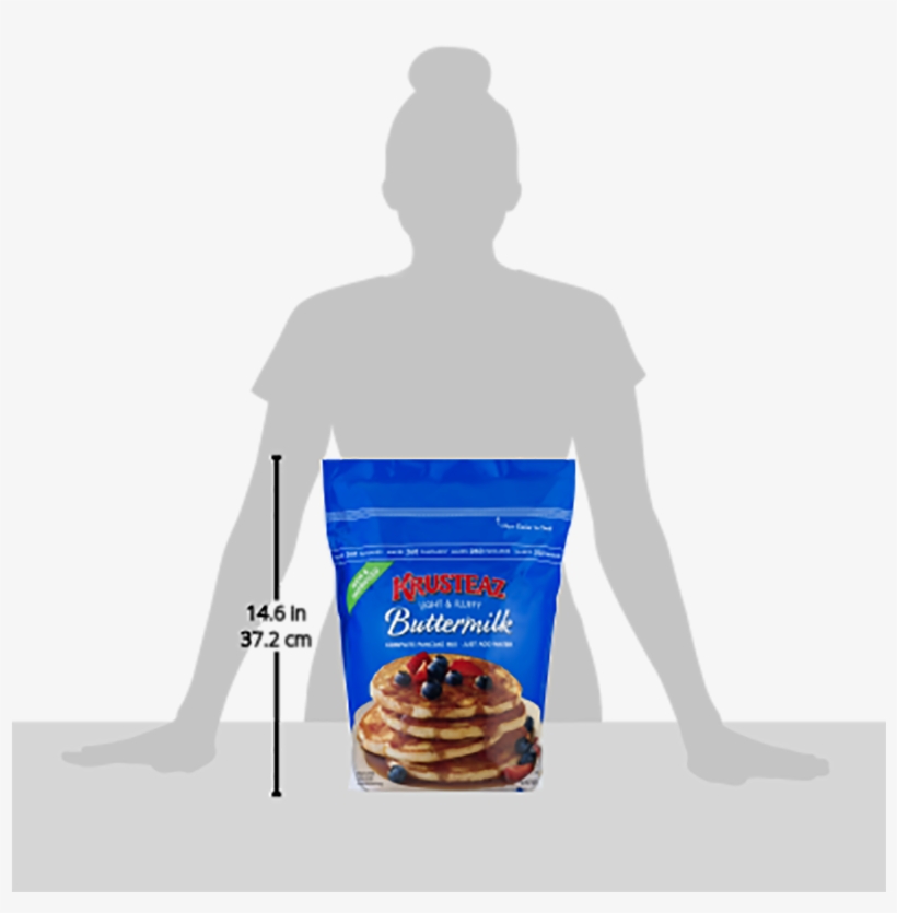 Krusteaz Complete Buttermilk Pancake Mix, 10 Lbs Family, transparent png #6568905