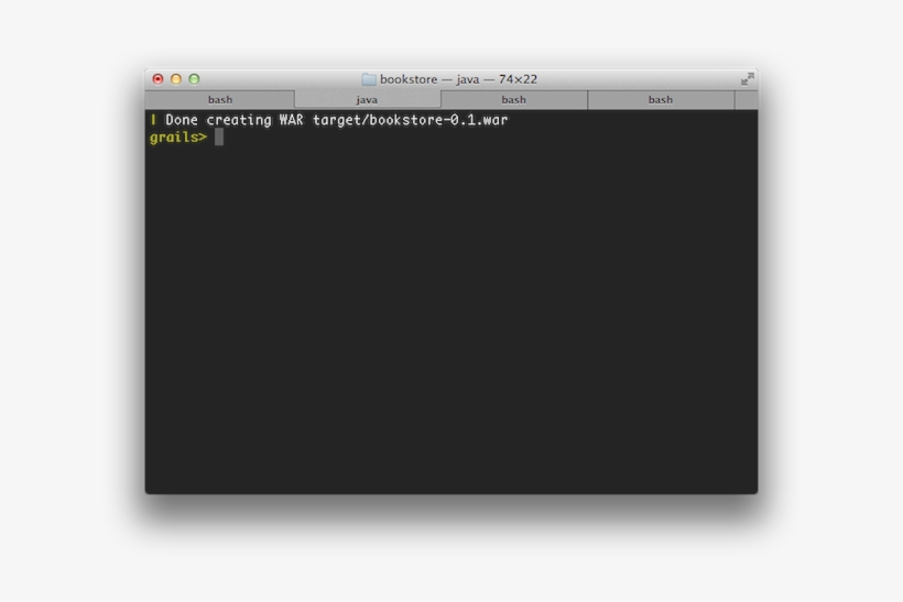 In Addition Simply Typing 'grails' At The Command Line, transparent png #6572149