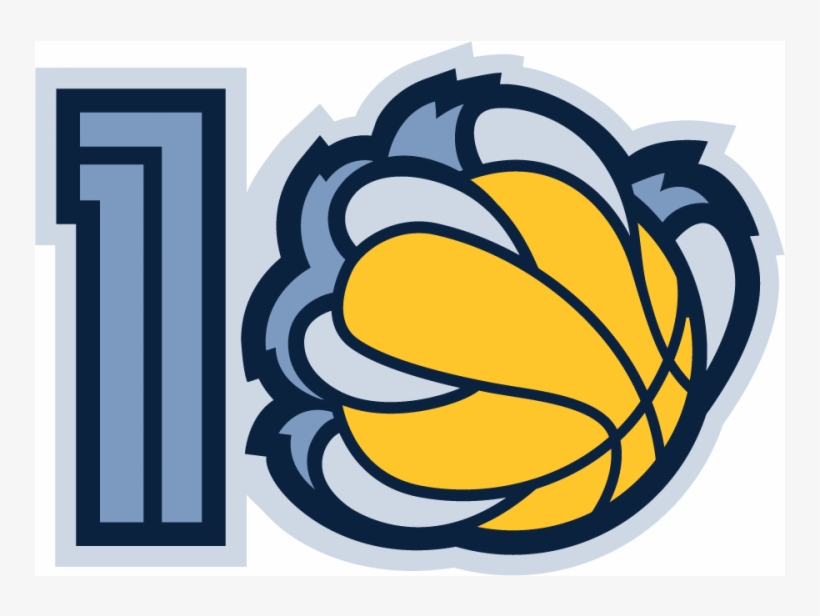 Memphis Grizzlies Logos Iron Ons, transparent png #6573283