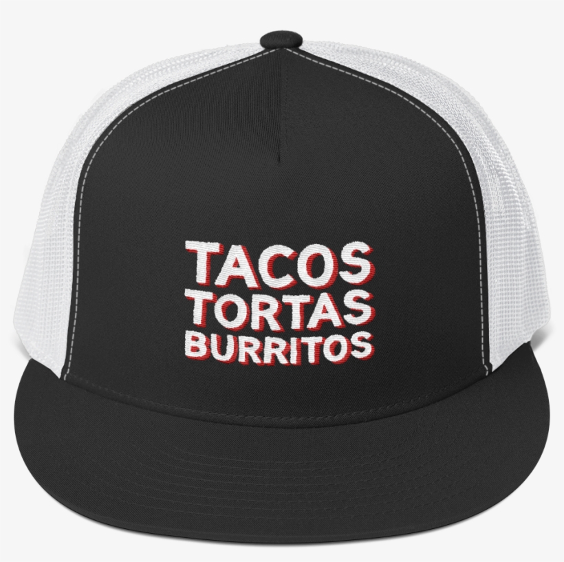 Tacos Tortas Burritos Trucker Cap, transparent png #6573781