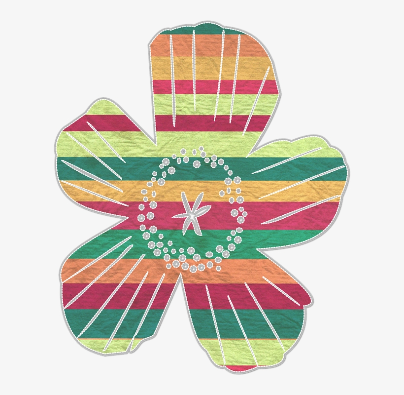 Flower, Texture, Png, Colorful, Stripe, Decor, Design, transparent png #6574181